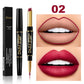 🔥Double ended lipstick Automatic Lip Liner Matte Waterproof Non-fading Non-stick Lipstick