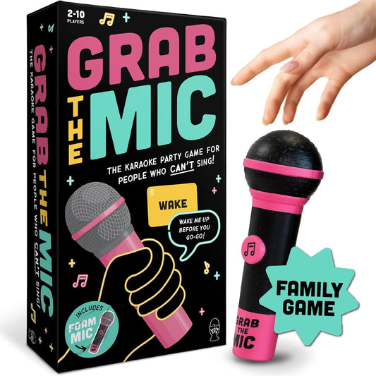 🎶Grab The Mic - The Party Game For People Who Can't Sing!