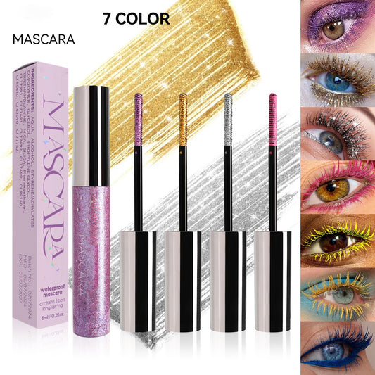 ⏰Limited Hot Sales💥Buy 1 Get 1 Free(2 pcs)🌟Colorful Glitter Mascara