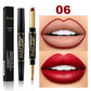 🔥Double ended lipstick Automatic Lip Liner Matte Waterproof Non-fading Non-stick Lipstick