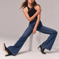 Ultra High Rise Stretch Flare Jean