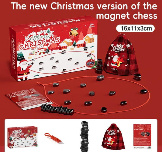 Cheaper than Black Friday🎁The New Christmas Version Of Magnetic Chess Game