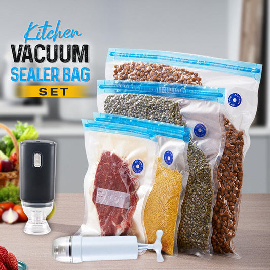 💥Buy more save more💥Kitchen Vacuum Sealer Bag Set