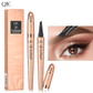 3D Waterproof Microblading Eyebrow Pen 4 Fork Tip Tattoo Pencil 💥Buy 1 Get 1 Free💥