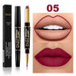 🔥Double ended lipstick Automatic Lip Liner Matte Waterproof Non-fading Non-stick Lipstick