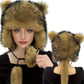 ❄️Winter Specials❄️ Raccoon Tail Fur Parent-Child Plush Hat