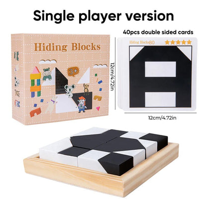 🎄CHRISTMAS SALE 49% OFF🌟Puzzles Hidden Building Blocks Puzzles Toys