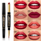 🔥Double ended lipstick Automatic Lip Liner Matte Waterproof Non-fading Non-stick Lipstick