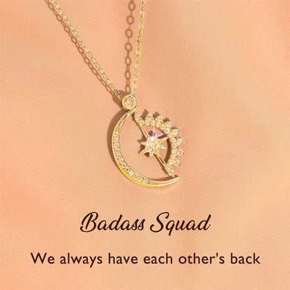 ✨Last Day Promotion 49% OFF 💥💓 To My Badass Squad Necklace - ''We always have each other's back''👩‍❤️‍👩