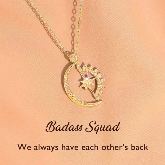 ✨Last Day Promotion 49% OFF 💥💓 To My Badass Squad Necklace - ''We always have each other's back''👩‍❤️‍👩