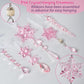 🔥On Sale🔥Set of 18 pcs Hanging Acrylic Snowflake Icicle Ornaments with Drop Pendants❄️