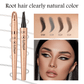 3D Waterproof Microblading Eyebrow Pen 4 Fork Tip Tattoo Pencil 💥Buy 1 Get 1 Free💥