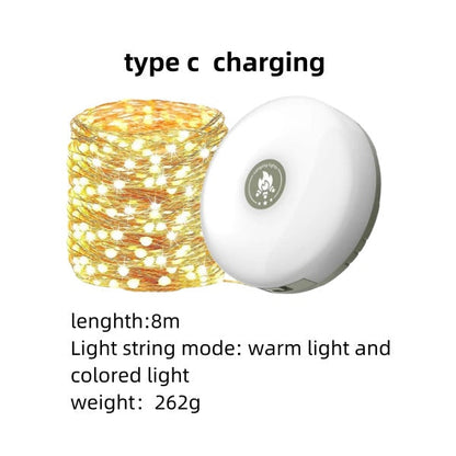 Waterproof Portable Stowable String Light