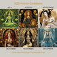 Warrior Goddess 2025 Moon Phase Calendar（Buy 2 Free Shipping)