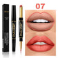 🔥Double ended lipstick Automatic Lip Liner Matte Waterproof Non-fading Non-stick Lipstick