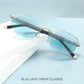 Sapphire High Hardness Anti-Blue Light Distance and Close Reading Glasses Sunglasses