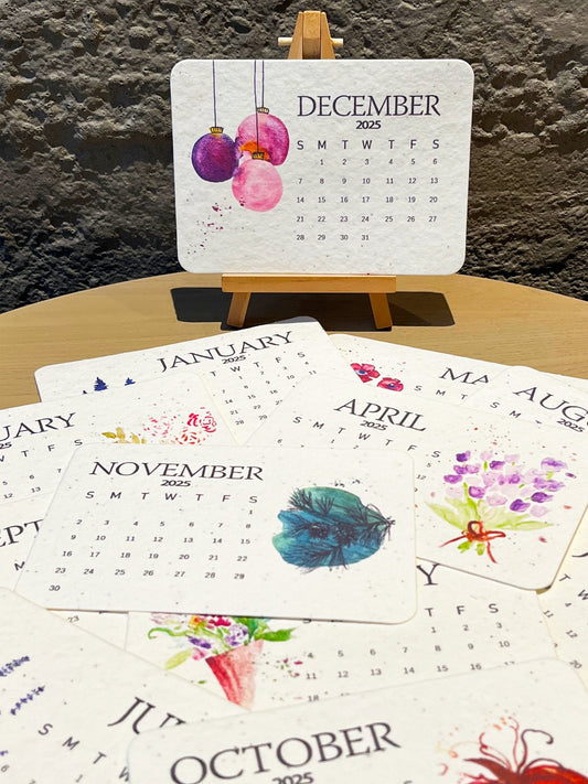 🔥LAST DAY SALE 50% OFF🌱Eco-Friendly Plantable Seed Calendar 2025