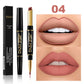 🔥Double ended lipstick Automatic Lip Liner Matte Waterproof Non-fading Non-stick Lipstick