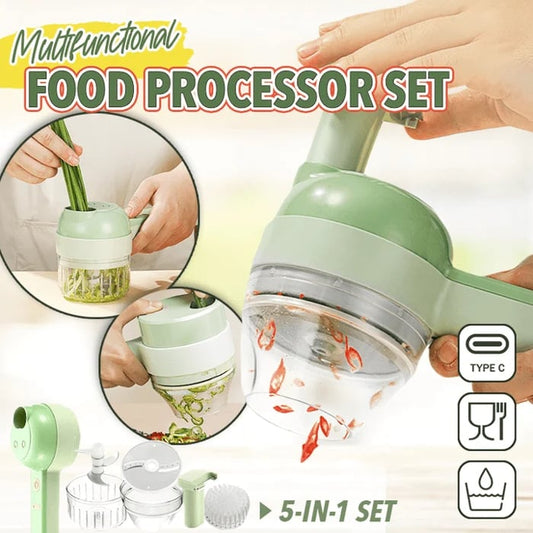 🔥50% OFF🔥 Multifunctional Household Electric Garlic Processing Machine