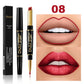 🔥Double ended lipstick Automatic Lip Liner Matte Waterproof Non-fading Non-stick Lipstick