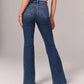 Ultra High Rise Stretch Flare Jean