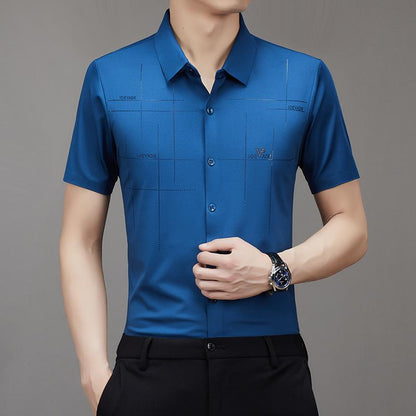 🔥Hot Sale 💥 Men's Ice Silk Business Shirt