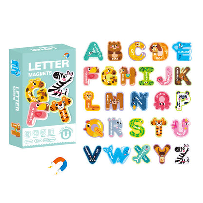 🔥Hot Sales - 49% OFF🔥Animal-shaped Magnetic Alphabet - Kids Learning Toys