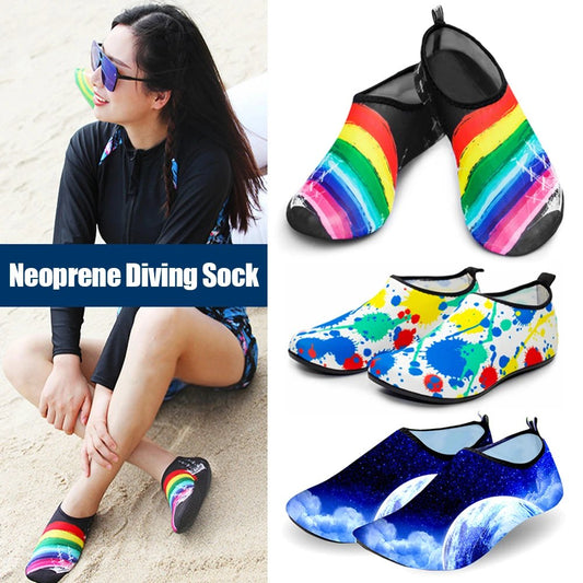 💥BUY 1 GET 1 FREE💥⛱️ Womens and Mens Water Shoes Barefoot Quick-Dry Aqua Socks