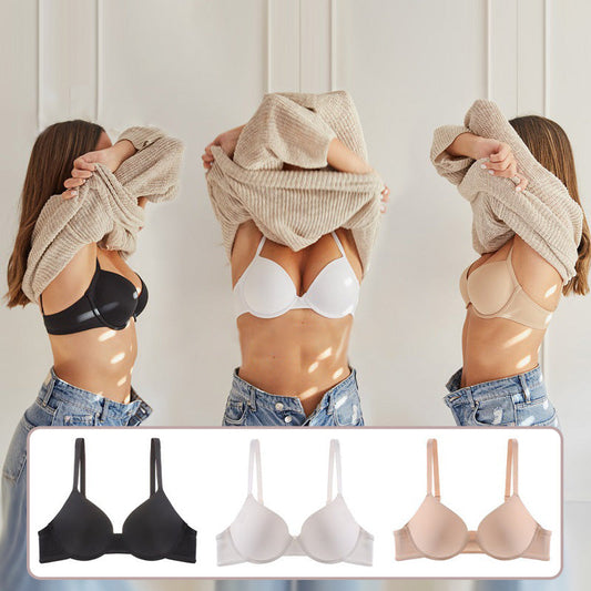 Breathable Support Adjustable Straps Seamless Bra