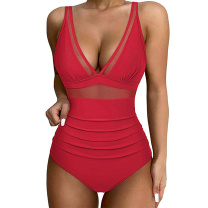 🎉New Arrival - 49% OFF🩱Tight, Sexy Swimsuit with a Hollowed-Out Hem