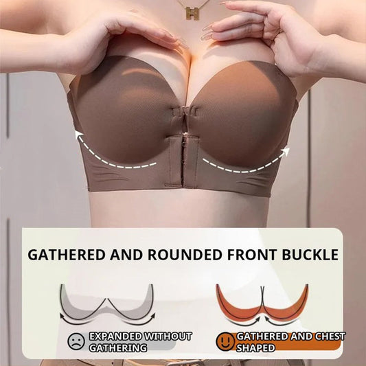 🔥Hot Sales - 49% OFF🎊Women's Non-Slip Front Closure Strapless Bra