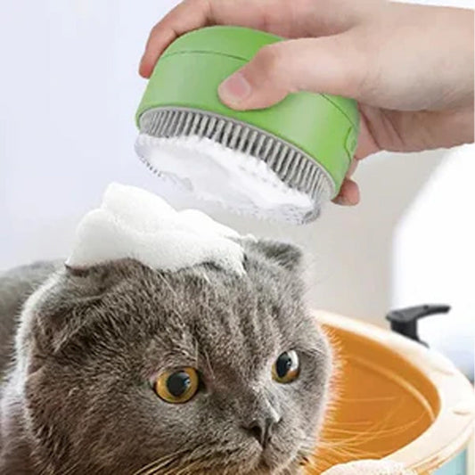 All-in-One Pet Steam Massage Grooming Brush