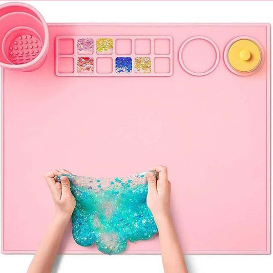 Washable Silicone Painting Mat Kit for Kid