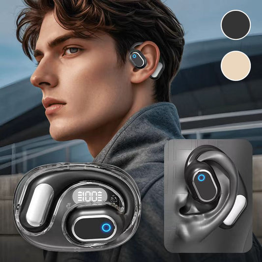 Ergonomic Hanging Style Noise-cancelling Wirless Bluetooth Headphones