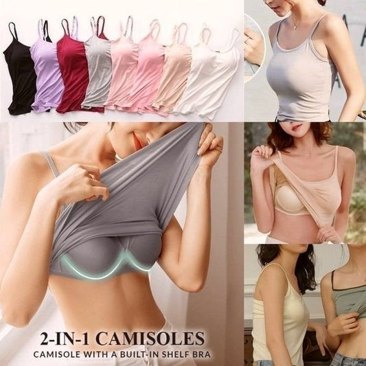 ⚡Final 48-Hour Deal Dash! ⏰Tank With Built-In Bra