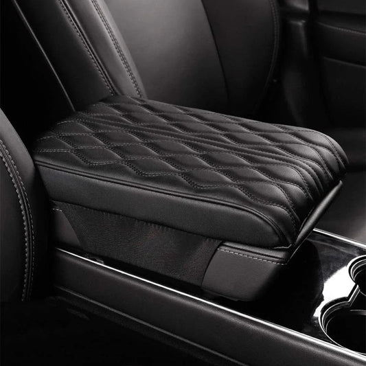 Leather Car Armrest Box Pad（Universal style）