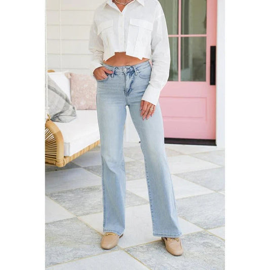 💥Hot Sales - 49% OFF🔥Women's Vintage High Waist Straight Leg Jeans