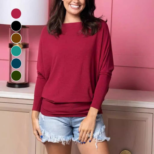 🔥New Hot Deals -49% OFF😍 "Cozy Knit" Boatneck Dolman Top (Buy 2, Get Free Shipping)