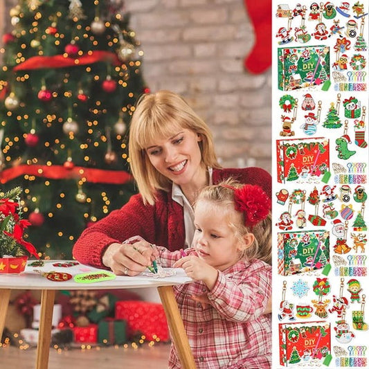 🎅Christmas Hot Sales - 78% OFF🎁Christmas painting sticker set🎄gifts for kids🎅