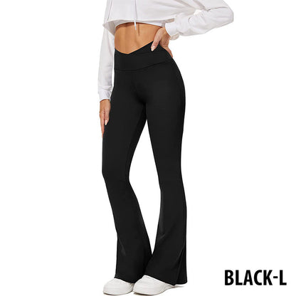 Women's High Stretch High Waist Flared Pants