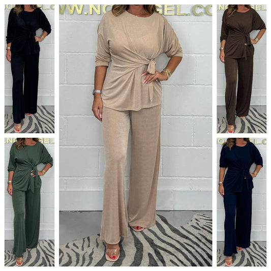 🎉New Hot Sales - 68% OFF❤️‍🔥Women's Soft 2-Piece Outfits with Long Sleeves