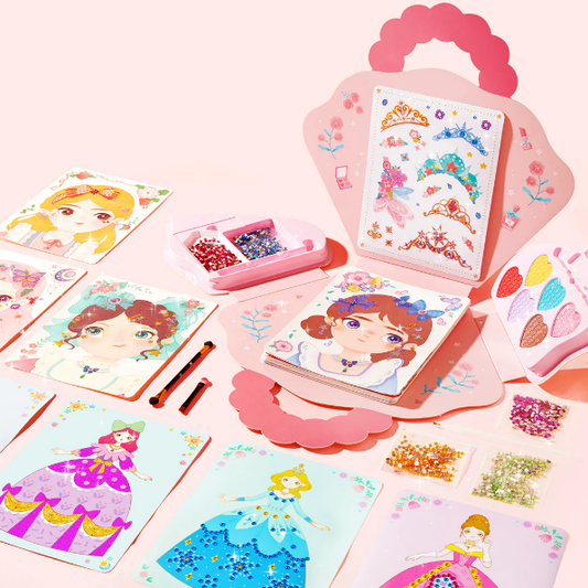 Fantasy 3-in-1 Princess Dress Up & Make Up Game Set💝