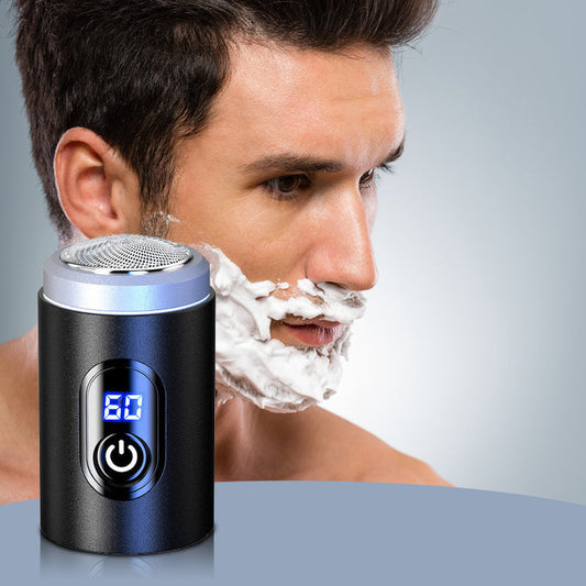 🔥🖤🎉Black Friday - Early Bird Price🎁🎉2024 New Upgrade Mini Portable Rechargeable Shaver with Digital Display