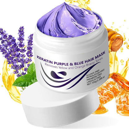 💜LAST DAY SALE 50% OFF💜Purple Keratin Hair Mask