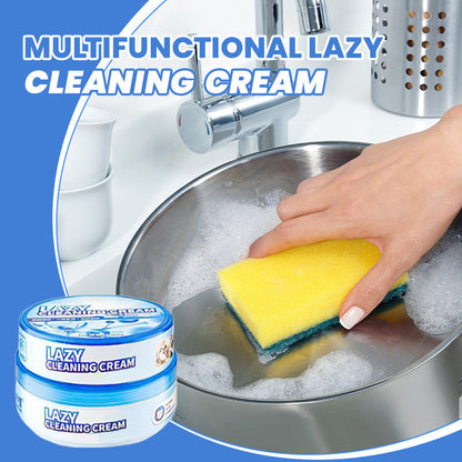 ⏰LAST DAY PROMOTION - BUY 1 GET 1 FREE🚀Multifunctional Effective Cleaning Cream with Sponge